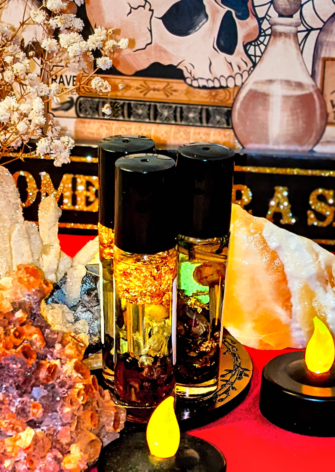 Enchanting fragrance body oil: Gold ✨