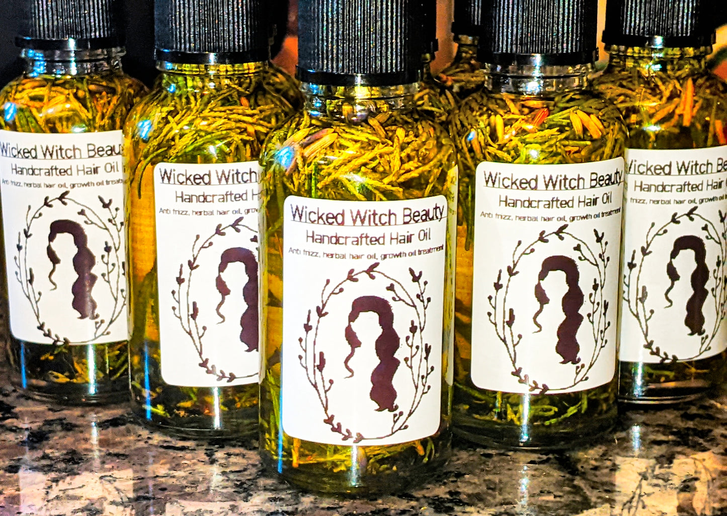 Handcrafted Hair Oil